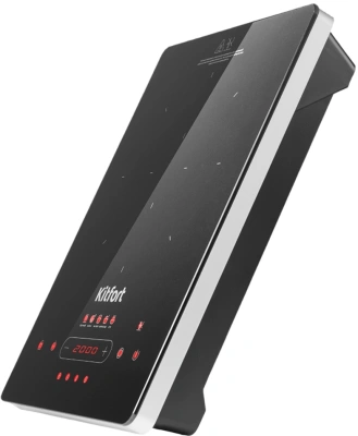 Плита Инфракрасная Kitfort КТ-153 черный/серебристый стеклокерамика (настольная)