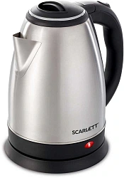 Чайник электрический Scarlett SC-EK21S26 2л. 1800Вт серебристый корпус: металл/пластик (EK21S26)