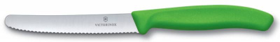 Набор ножей кухон. Victorinox Swiss Classic Tomato and Table 6.7836.L114B (6.7836.L114B) компл.:2предм. салатовый блистер