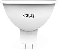 Лампа светодиодная Gauss Elementary 11527 7Вт цок.:GU5.3 софит 12B св.свеч.бел.нейт. (упак.:1шт)