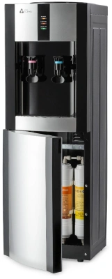 Пурифайер AEL H1s-LD напольный электронный черный/серебристый