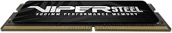 Память DDR4 32GB 2666MHz Patriot PVS432G266C8S Viper Steel RTL PC4-21300 CL18 SO-DIMM 260-pin 1.2В single rank Ret