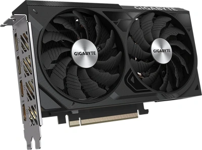 Видеокарта Gigabyte PCI-E 4.0 GV-N406TWF2OC-8GD NVIDIA GeForce RTX 4060TI 8Gb 128bit GDDR6 2550/18000 HDMIx2 DPx2 HDCP Ret