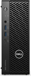 ПК Dell Precision 3280 i7 14700 (2.1) 16Gb SSD1Tb RTX A1000 8Gb CR Windows 11 Pro GbitEth 240W мышь клавиатура черный (3280-7611)