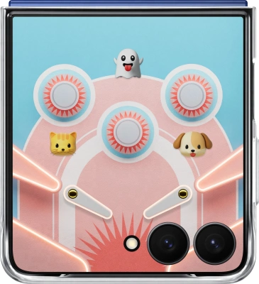 Чехол (клип-кейс) Samsung для Samsung Galaxy Z Flip7 Flipsuit Case Z Flip7 прозрачный (EF-ZF766CTEGRU)