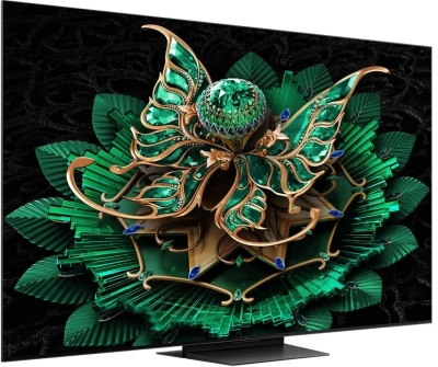 Телевизор QLED TCL 75" 75C7K черный 4K Ultra HD 144Hz MEMC DVB-T DVB-T2 DVB-C DVB-S DVB-S2 USB WiFi Smart TV
