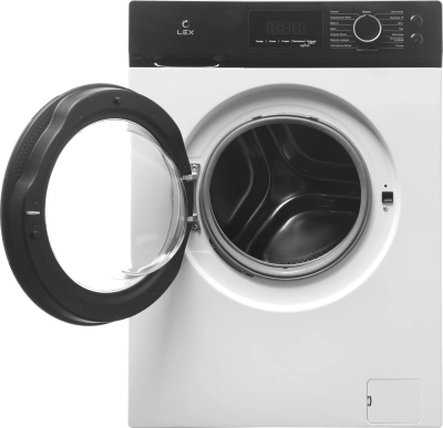 Стиральная машина Lex LWM08012WBLID класс: A+++ загр.фронтальная макс.:8кг белый инвертер