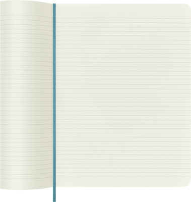 Блокнот Moleskine CLASSIC SOFT QP621B35 XLarge 190х250мм 192стр. линейка мягкая обложка голубой