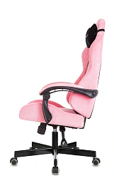 Кресло игровое Knight Terminator розовый Velvet 36 крестов. металл