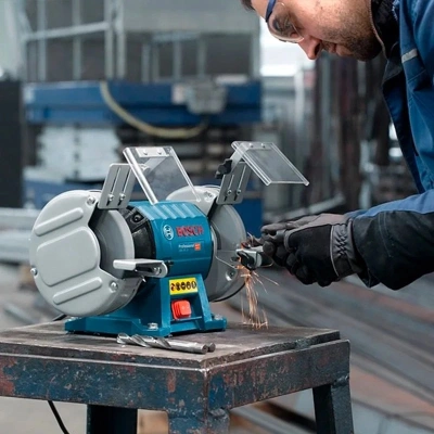 Электроточило Bosch GBG 35-15 350Вт 3000об/мин d=150мм t=20мм