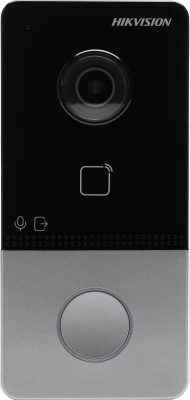 Видеопанель Hikvision DS-KV6113-WPE1(C) цветной сигнал CMOS цвет панели: черный