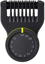 Триммер Philips OneBlade Pro QP6542/15 черный (насадок в компл:2шт)