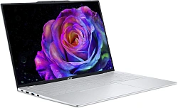 Ноутбук Acer Swift Air 16 SFA16-61M-R0MH Ryzen AI 5 330 16Gb SSD512Gb AMD Radeon 16" OLED WUXGA (1920x1200) без ОС silver WiFi BT Cam (NX.DJACD.001)