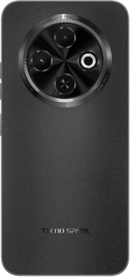 Смартфон Tecno Spark 30C 128Gb 6Gb черный моноблок 3G 4G 2Sim 6.67" 720x1600 Android 14 48Mpix 802.11 a/b/g/n/ac NFC GPS GSM900/1800 Protect FM microSD max1024Gb