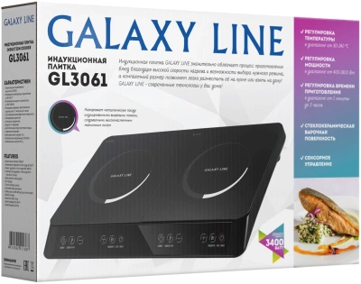 Плита Индукционная Galaxy Line GL 3061 черный стеклокерамика (настольная) (ГЛ3061Л)