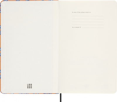 Еженедельник Moleskine LE PRESCIOUS & ETHICAL SILK 130х210мм недатир. обложка текстиль 240стр. оранжевый