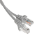 Патч-корд ITK PC01-C5EU-1M UTP RJ-45 вил.-вилка RJ-45 кат.5E 1м серый ПВХ (уп.:1шт)