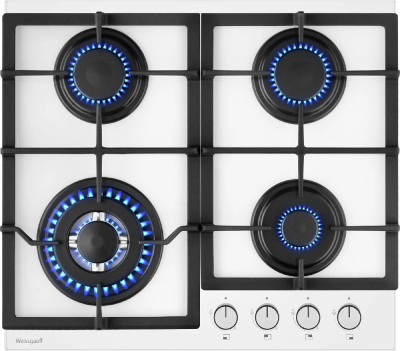 Газовая варочная поверхность Weissgauff HGG 641 WGV белый