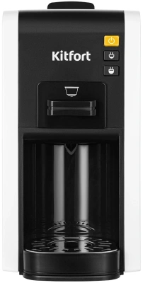 Кофеварка рожковая Kitfort КТ-7467 1100Вт белый/черный