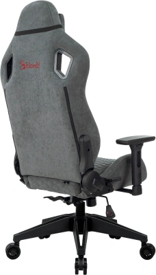 Кресло игровое A4Tech Bloody GC-770 серый соты с подголов. крестов. металл (комплект 1шт)