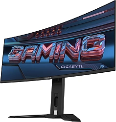 Монитор Gigabyte 34" MO34WQC черный OLED LED 21:9 HDMI M/M матовая HAS Piv 1500000:1 250cd 178гр/178гр 3440x1440 175Hz DP UW USB 9.86кг