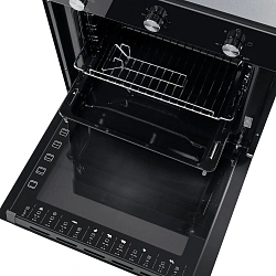Духовой шкаф Электрический Maunfeld EOGC604BSlim черный