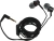 Гарнитура внутриканальные Sony MDR-EX155AP 1.2м черный проводные в ушной раковине (MDR-EX155APB)