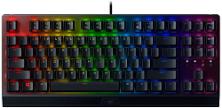 Клавиатура Razer BlackWidow V3 TKL механическая черный/черный USB Multimedia for gamer LED (RZ03-03490700-R3R1)