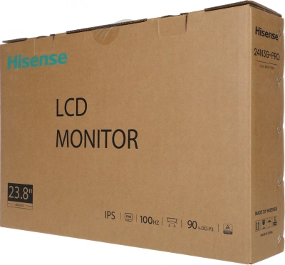 Монитор Hisense 23.8" 24N3G-PRO черный IPS LED 16:9 HDMI 250cd 178гр/178гр 1920x1080 100Hz VGA FHD 3.1кг