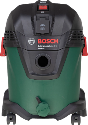 Строительный пылесос Bosch AdvancedVac20 1200Вт (уборка: сухая/влажная) зеленый