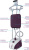 Отпариватель напольный Scarlett SC-GS130S09 1900Вт фиолетовый