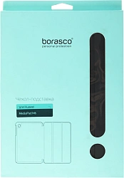 Чехол BoraSCO для Huawei MediaPad M6 искусственная кожа черный (39024)
