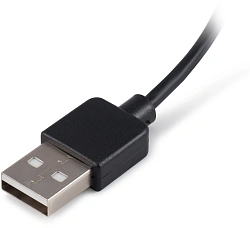 Переходник Buro HDMI (m)/DisplayPort (f) черный (BU-HDMI(M)-DP(F))