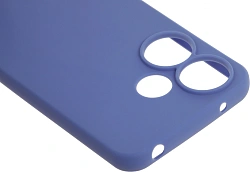 Чехол (клип-кейс) BoraSCO для Xiaomi Poco M6 4G Silicone Case лавандовый (73630)