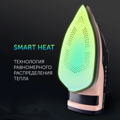Утюг Polaris PIR 3074 SG AA 3000Вт синий/розовый