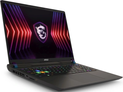 Ноутбук MSI Vector 16 HX A14VGG-283RU Core i9 14900HX 16Gb SSD1Tb NVIDIA GeForce RTX4070 8Gb 16" IPS QHD+ (2560x1600) Windows 11 Home grey WiFi BT Cam (9S7-15M242-283)