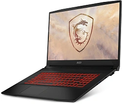 Ноутбук MSI Katana 17 B13UCR-1612XRU Core i5 13420H 16Gb SSD1Tb NVIDIA GeForce RTX 3050 4Gb 17.3" IPS FHD (1920x1080) FreeDOS black WiFi BT Cam (9S7-17L541-1612)