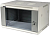 Шкаф коммутационный Lanmaster (TWT-CBWPG-12U-6X6-GY) настенный 12U 600x600мм пер.дв.стекл 60кг серый