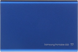 Накопитель SSD Samsung USB-C 2Tb MU-PC2T0H/WW T7 1.8" синий