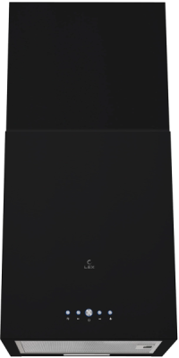 Вытяжка каминная Lex Mono 400 черный управление: кнопочное (1 мотор)