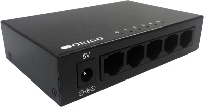 Коммутатор Origo OS2205 OS2205/A2A (L2) 5x1Гбит/с неуправляемый