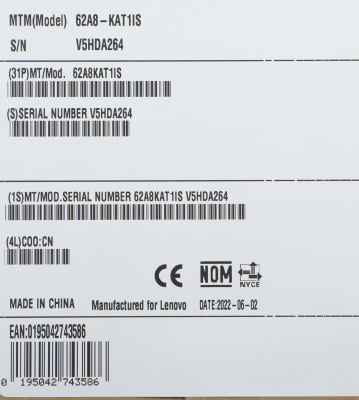 Монитор Lenovo 23.8" ThinkVision C24-20 черный VA LED 6ms 16:9 HDMI матовая 1000:1 250cd 178гр/178гр 1920x1080 75Hz FreeSync VGA FHD 3.01кг