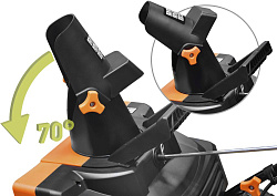 Снегоуборщик электр. Carver STE 2346L 2.3кВт