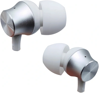 Гарнитура внутриканальные Оклик HS-S-240 1.2м белый проводные в ушной раковине (SS-E086)