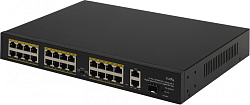 Коммутатор Cudy FS1026PS1 (L2) 24x100Мбит/с 2x1Гбит/с 1SFP 24PoE 24PoE+ 300W неуправляемый