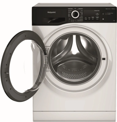 Стиральная машина Hotpoint NSB 7239 ZK VE RU класс: A-30% загр.фронтальная макс.:7кг белый инвертер