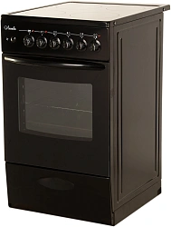 Плита Электрическая Лысьва EF4004MK00 черный стеклокерамика (без крышки)