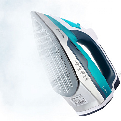 Утюг Vitek 1266-VT-02 2400Вт бирюзовый/белый