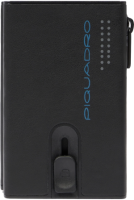 Чехол для кредитных карт Piquadro Urban PP5585UB00R/NGR черный/серый натур.кожа