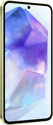 Смартфон Samsung SM-A556E Galaxy A55 5G 128Gb 8Gb желтый моноблок 3G 4G 2Sim 6.6" 1080x2340 Android 14 50Mpix 802.11 a/b/g/n/ac/ax NFC GPS GSM900/1800 GSM1900 Protect microSD max1024Gb